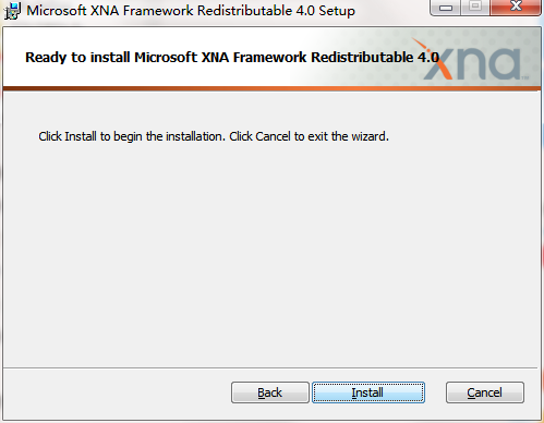 Microsoft XNA Framework截图