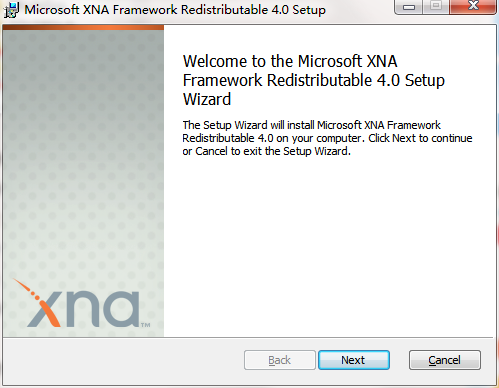 Microsoft XNA Framework截图