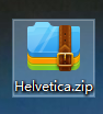 helvetica字体截图