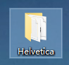 helvetica字体截图