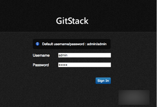 gitstack(git服务器)截图