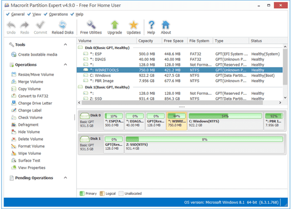 Macrorit Disk Partition Expert(硬盘分区工具)