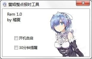 蕾姆整点报时工具截图