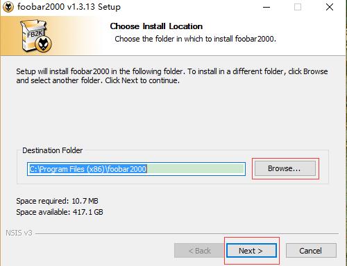 foobar2000截图